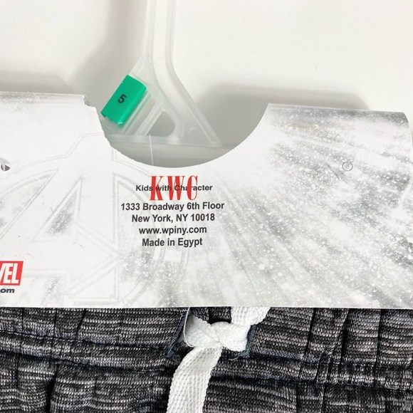 NWT Marvel Avengers 2 Pack Of Boy's Joggers/Sweatpants light Gray & Dark Gray - Picture 12 of 14